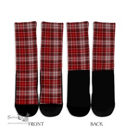 ScotsTee Shop Scottish MacDougall Dress Clan Tartan Socks For Men & Women