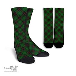 ScotsTee Shop Scottish Kinnear Clan Tartan Socks For Men & Women