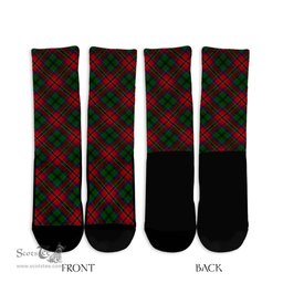 ScotsTee Shop Scottish MacCulloch Clan Tartan Socks For Men & Women