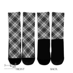 ScotsTee Shop Scottish Glen Clan Tartan Socks For Men & Women