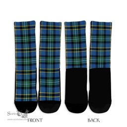ScotsTee Shop Scottish Hope Ancient Clan Tartan Socks For Men & Women