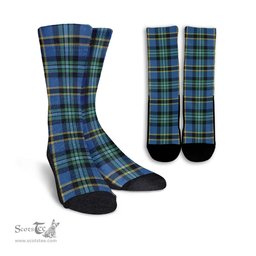 ScotsTee Shop Scottish Hope Ancient Clan Tartan Socks For Men & Women