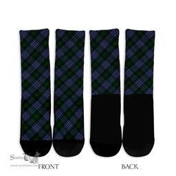 ScotsTee Shop Scottish Hughes Clan Tartan Socks For Men & Women