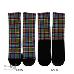 ScotsTee Shop Scottish Glass Clan Tartan Socks For Men & Women