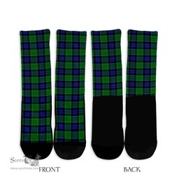 ScotsTee Shop Scottish Graham of Menteith Modern Clan Tartan Socks For Men & Women