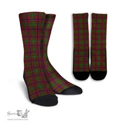 ScotsTee Shop Scottish Lumsden Clan Tartan Socks For Men & Women