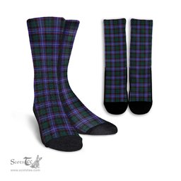 ScotsTee Shop Scottish Guthrie Modern Clan Tartan Socks For Men & Women
