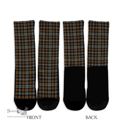 ScotsTee Shop Scottish Gordon Weathered Clan Tartan Socks For Men & Women