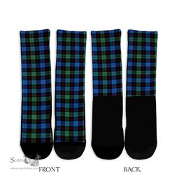 ScotsTee Shop Scottish Guthrie Ancient Clan Tartan Socks For Men & Women