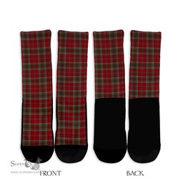 ScotsTee Shop Scottish Lindsay Weathered Clan Tartan Socks For Men & Women