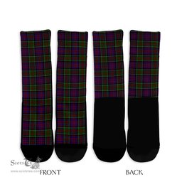 ScotsTee Shop Scottish MacDonald of Clan Ranald Modern Clan Tartan Socks For Men & Women