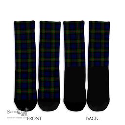 ScotsTee Shop Scottish Gunn Modern Clan Tartan Socks For Men & Women