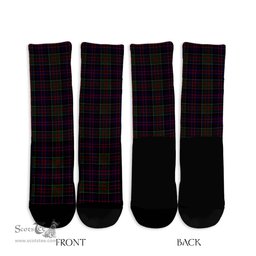 ScotsTee Shop Scottish MacDonald of Clan Ranald Clan Tartan Socks For Men & Women