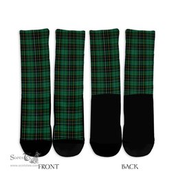 ScotsTee Shop Scottish MacAlpin Ancient Clan Tartan Socks For Men & Women