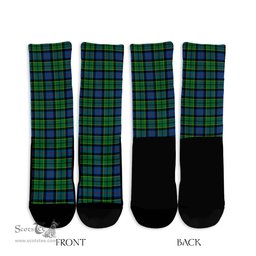 ScotsTee Shop Scottish Forsyth Ancient Clan Tartan Socks For Men & Women