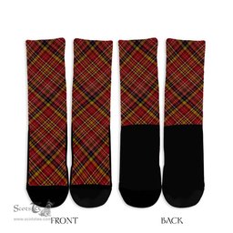 ScotsTee Shop Scottish Ogilvie (Ogilvy) of Strathallan Clan Tartan Socks For Men & Women