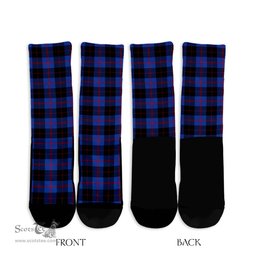 ScotsTee Shop Scottish Maule Clan Tartan Socks For Men & Women