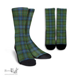 ScotsTee Shop Scottish MacMillan Hunting Ancient Clan Tartan Socks For Men & Women