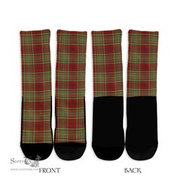 ScotsTee Shop Scottish MacGillivray Hunting Ancient Clan Tartan Socks For Men & Women