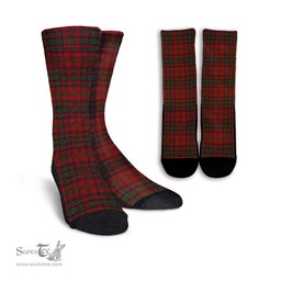 ScotsTee Shop Scottish Matheson Dress Clan Tartan Socks For Men & Women