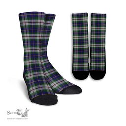 ScotsTee Shop Scottish MacLeod Of Californian Clan Tartan Socks For Men & Women