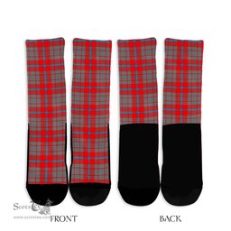 ScotsTee Shop Scottish Moubray Clan Tartan Socks For Men & Women