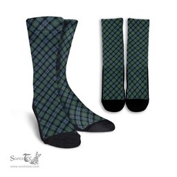 ScotsTee Shop Scottish Melville Clan Tartan Socks For Men & Women