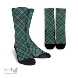ScotsTee Shop Scottish MacThomas Ancient Clan Tartan Socks For Men & Women