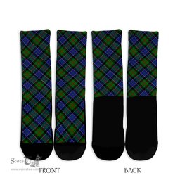 ScotsTee Shop Scottish Paterson Clan Tartan Socks For Men & Women