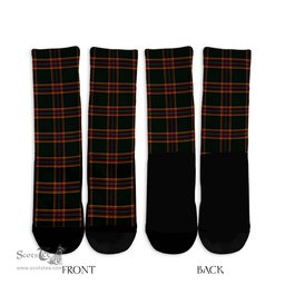 ScotsTee Shop Scottish Moran Family Ubique Clan Tartan Socks For Men & Women