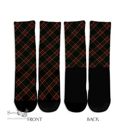 ScotsTee Shop Scottish Moran Family Ubique Clan Tartan Socks For Men & Women