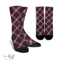 ScotsTee Shop Scottish MacFarlane Dress Clan Tartan Socks For Men & Women