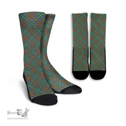 ScotsTee Shop Scottish MacKintosh Hunting Ancient Clan Tartan Socks For Men & Women