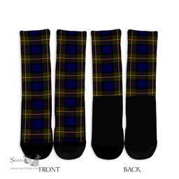 ScotsTee Shop Scottish Muir Clan Tartan Socks For Men & Women