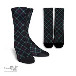 ScotsTee Shop Scottish MacKenzie Modern Clan Tartan Socks For Men & Women