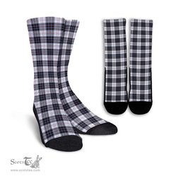 ScotsTee Shop Scottish MacRae Dress Modern Clan Tartan Socks For Men & Women