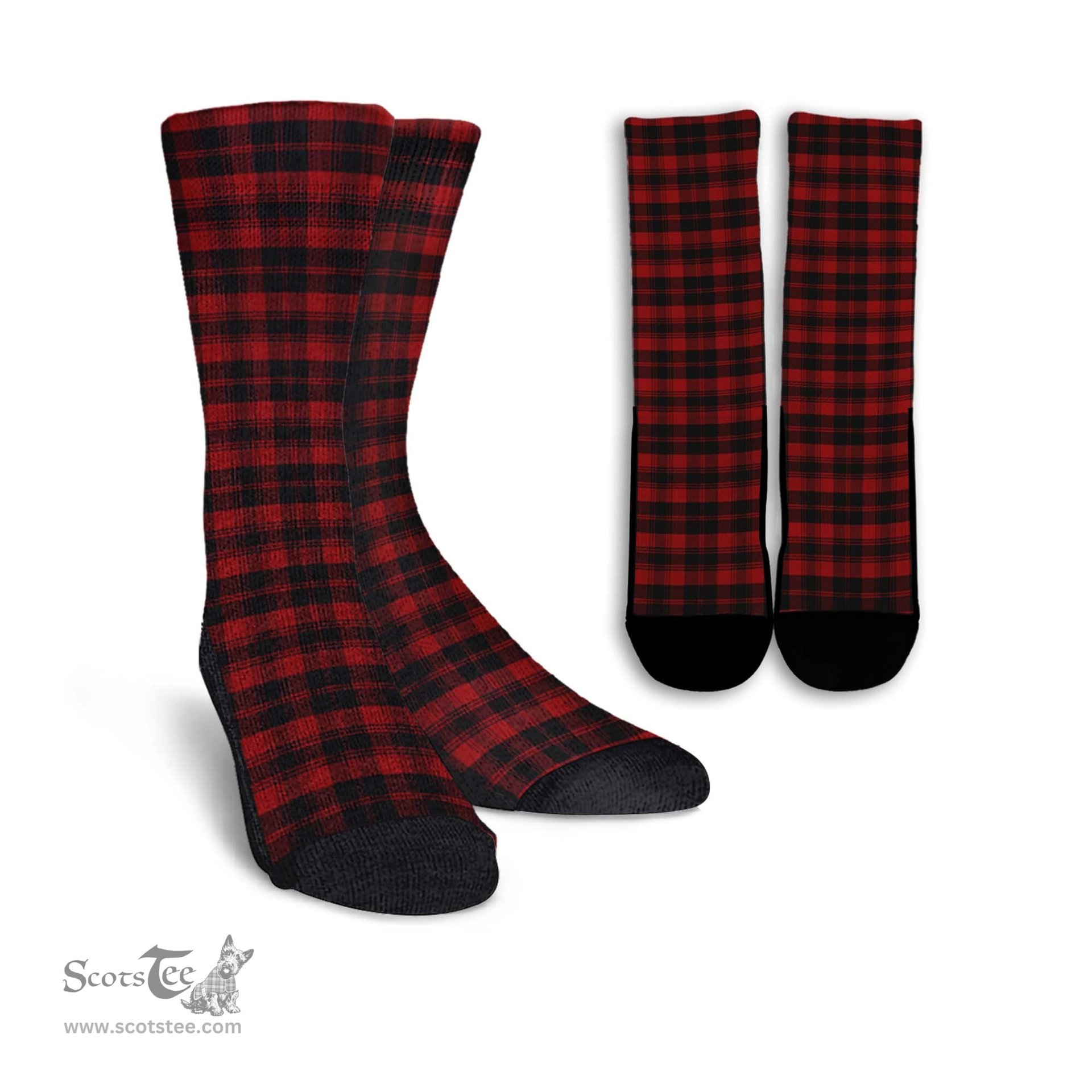 ScotsTee Shop Scottish Murray of Ochtertyre Clan Tartan Socks For Men & Women