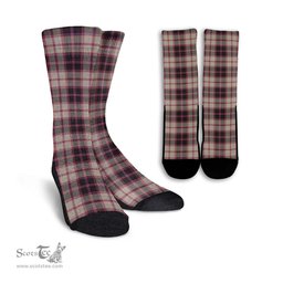 ScotsTee Shop Scottish MacPherson Hunting Ancient Clan Tartan Socks For Men & Women
