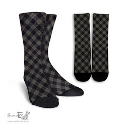 ScotsTee Shop Scottish Perry Ancient Clan Tartan Socks For Men & Women