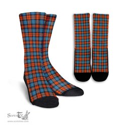 ScotsTee Shop Scottish MacLachlan Ancient Clan Tartan Socks For Men & Women