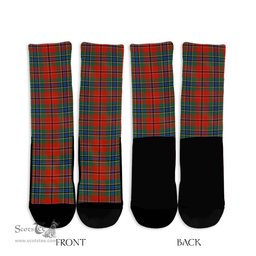 ScotsTee Shop Scottish MacLean of Duart Ancient Clan Tartan Socks For Men & Women