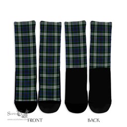 ScotsTee Shop Scottish MacInnes Dress Clan Tartan Socks For Men & Women