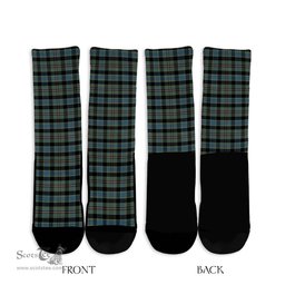 ScotsTee Shop Scottish Ogilvie (Ogilvy) Hunting Clan Tartan Socks For Men & Women