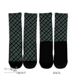 ScotsTee Shop Scottish Ogilvie (Ogilvy) Hunting Clan Tartan Socks For Men & Women