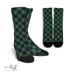 ScotsTee Shop Scottish Purves Clan Tartan Socks For Men & Women