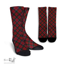 ScotsTee Shop Scottish MacNaughton Clan Tartan Socks For Men & Women