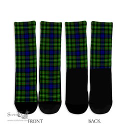 ScotsTee Shop Scottish Rollo Modern Clan Tartan Socks For Men & Women