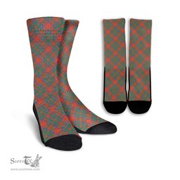 ScotsTee Shop Scottish MacIntosh Ancient Clan Tartan Socks For Men & Women