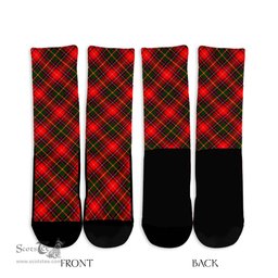 ScotsTee Shop Scottish Somerville Modern Clan Tartan Socks For Men & Women