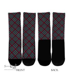 ScotsTee Shop Scottish Spens (Spence) Clan Tartan Socks For Men & Women